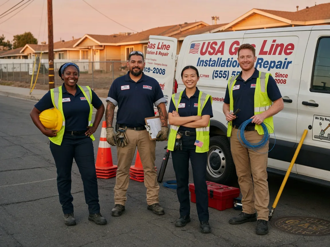 Gas Line Installation company in Little River Academy, TX